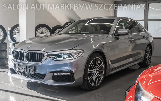BMW Seria 5 cena 169000 przebieg: 179723, rok produkcji 2018 z Wejherowo małe 781